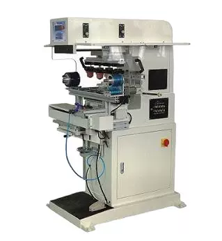 四色穿梭台移印机 油墨半自动印刷设备油盅移印机 移印丝印打码机