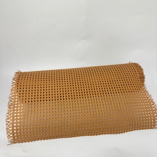 Dark Brown Plastic Eyelet Pe Plastic Imitation Rattan Furniture Wall Ceiling Decoration Materials and Accessories