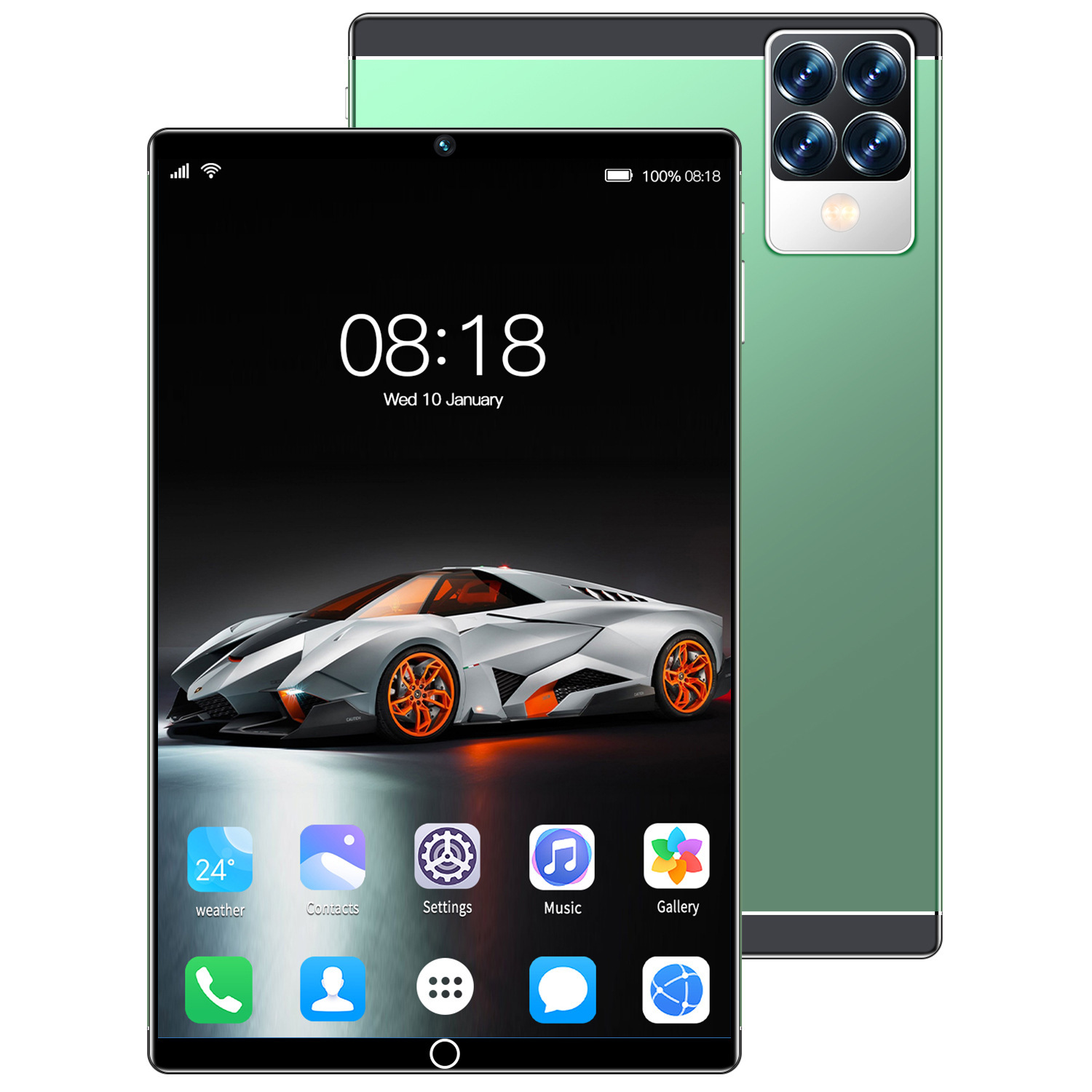 Cross-Border 2022 New 10.1-Inch 3g Call Bluetooth Dual Sim Dual Standby Wifi Eight-Core Android Kidsren's Tablet Computer