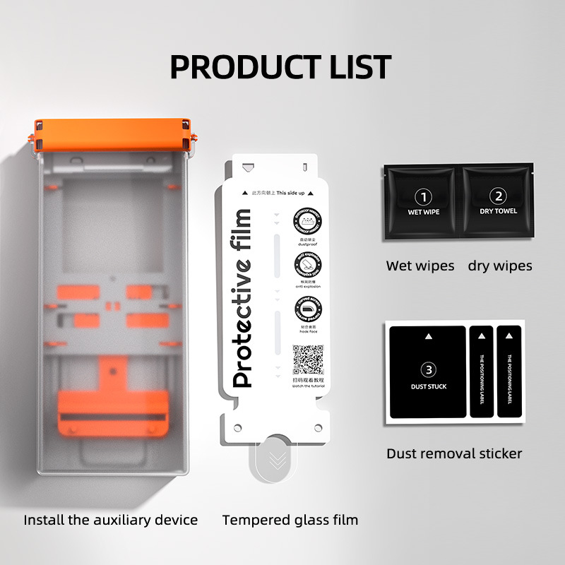 Aplicable Apple 16promax película templada 3d película de teléfono móvil doblada en caliente almacén libre de polvo iphone13 Corning vidrio protección