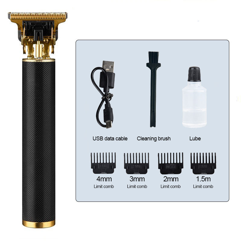 Cortadora de cabello transfronteriza cortadora de cabello eléctrica cabeza de aceite cortadora de cabello eléctrica carga afeitado Dispositivo de cabello cabeza calva artefacto talla cortadora de cabello eléctrica doméstica