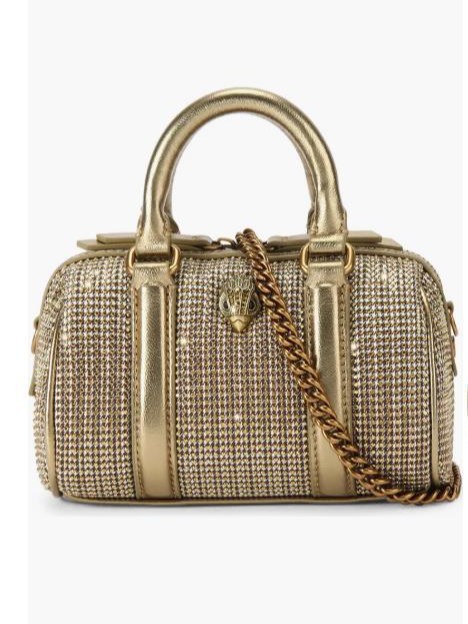 Kurt Geiger 新款烫钻枕头包欧美小众百搭单肩斜挎鹰头包链手提