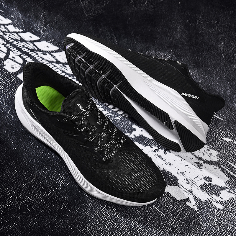 Yan selected factory Putian Pegasus W7 built-in air cushion moon landing running shoes casual sneaker men's and women's shoes a generation of hair