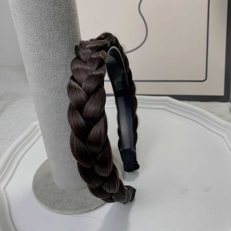 140g Weight Hair Band Hair Accessories Type 1 Piece Quantity Holiday, Street Occasion high temperature wire Material Braid Pattern Women's Gender Streetwear Style Women's Streetwear Braid High Temperature Wire Hair Band 9