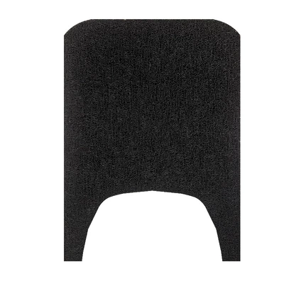 No. 9 N185 Foot Mat Pvc Wire Loop Cartoon Cute N170 Dustproof and Sunproof No. 9 N190 Pure Black Thick Foot Mat (Electric vehicle foot mat) - pure-black-no9-n1-series