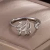 Z1: Zhang single silver ring - other surnames consult customer service