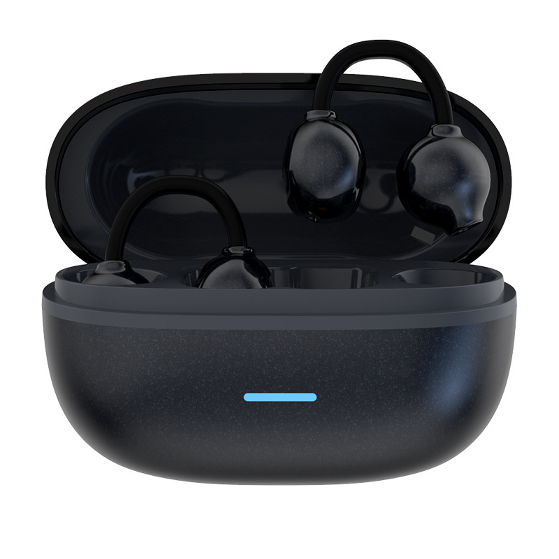 跨境新品蓝牙耳机D04夹耳式运动长续航可翻译耳机hifi音质可1现货|undefined