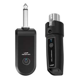 恩平无线手雷有线转换无线动圈手持麦克风专业吉他乐器转换器跨境