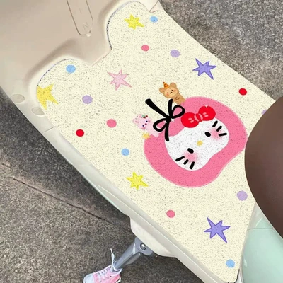 Ring Foot Mat, Freely Cutable | Electric vehicle foot mat - apple-kitty-new-products-3050cm-the-wire-loop-material-needs-to-be-cut-by-yourself