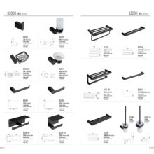 简约大气太空铝毛巾架套装浴巾架浴室置物架卫浴五金挂件跨境