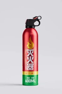Can Extinguish Electric Fire – Vehicle fire extinguisher - 13b-flame-warrior-600ml