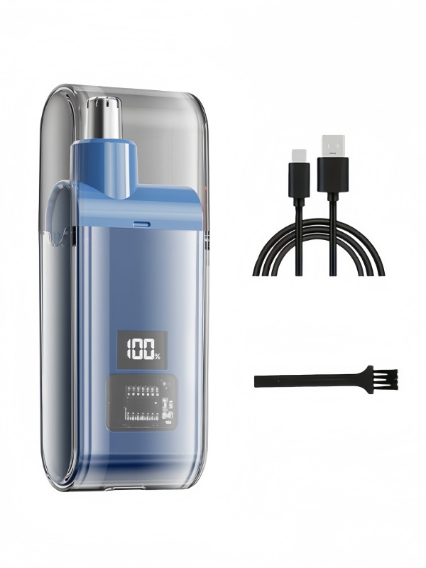 Transfronterizo 2025 recortador de pelo nasal recargable doméstico lavado con agua para limpiar las fosas nasales artefactos mágicos al por mayor unisex