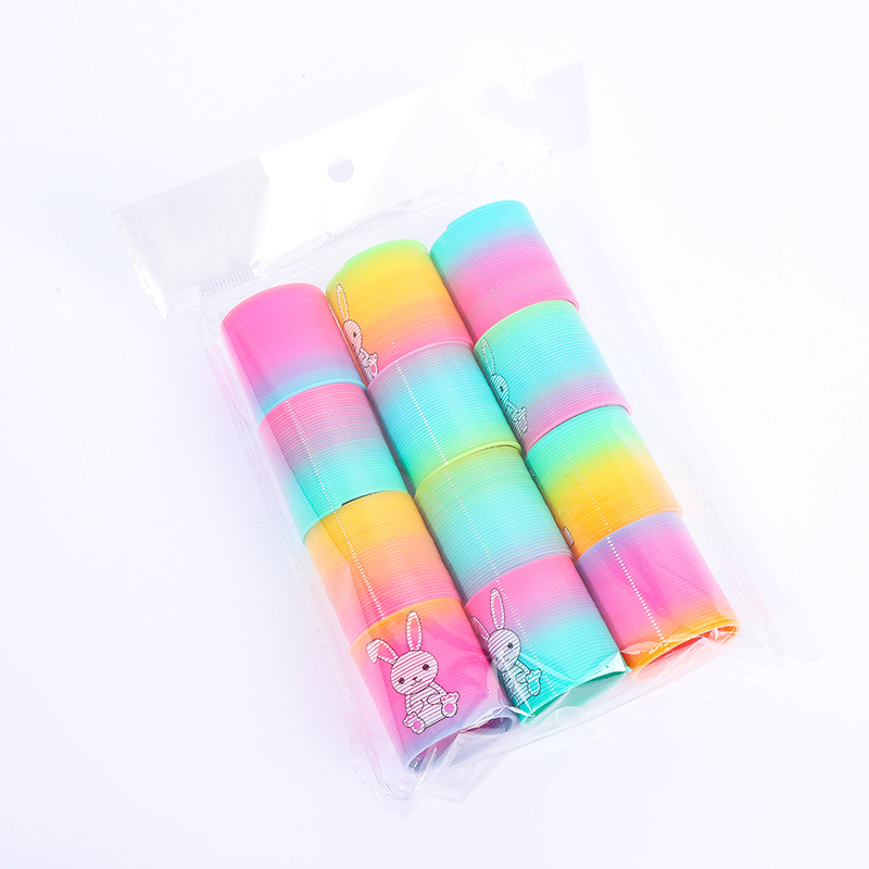 Magic Slinky, эластичное кольцо для мальчиков и девочек, обруч, игрушка, опт