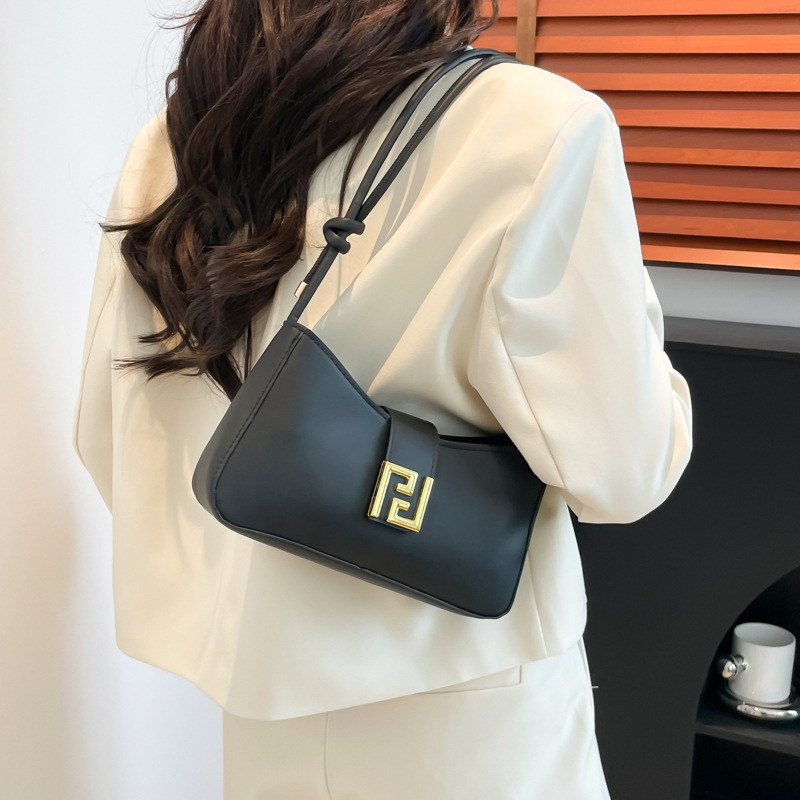 One-shoulder bag, trend shoulder bag, small design underarm bag, western style