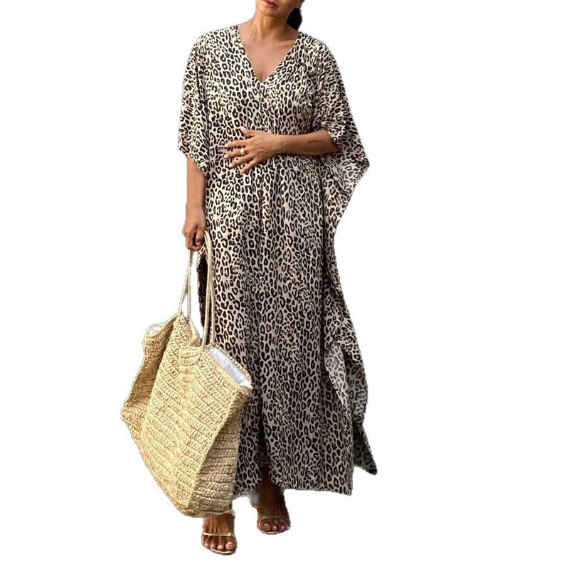 Cross-Border Beach Cover-Up Loose Large Size Robe Vacation Sun Protection Shirt Bikini Cover-Up Mb255 Cross-Border Beach Cover-Up Loose Large Size Robe Vacation Sun Protection Shirt Bikini Cover-Up Mb255