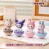 Cute roly-poly doll, set, gift box, pack, 4 piece set