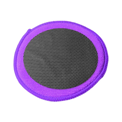 Mud Gloves, Pad — Car cleaning tools - hollow-round-mud-rub-purple