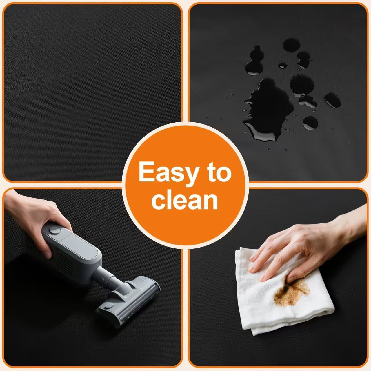 Car Back Seat Suv Business Vehicle Trunk Seat Cushion Waterproof and Stain-Resistant Mat Easy to Clean Pet Mat Universal Type
