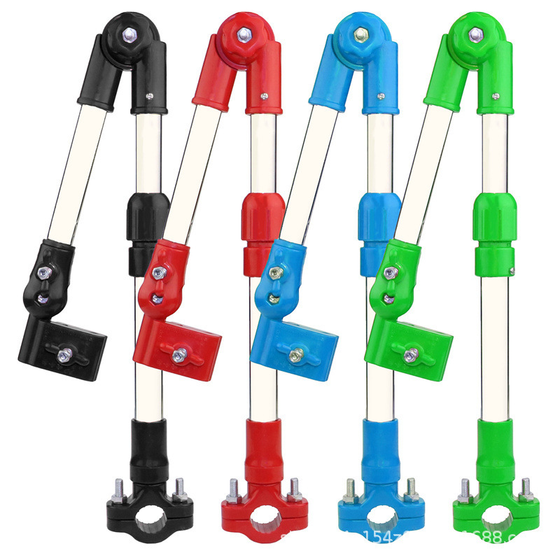 Soporte de paraguas de bicicleta cochecito soporte de sombrilla soporte de paraguas de coche eléctrico soporte de paraguas multifunción