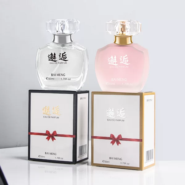 Baimeng Scented Flower Bomb Encounter Light Fragrance Men's and Women's Student Perfume Fresh and Elegant Eau De Toilette Long-Lasting