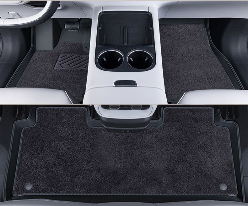Applicable to Xiaopeng g6 Foot Pad Surrounding Xiaopeng p7/p5 Interior Accessories Cashmere Blanket Car Foot Pad