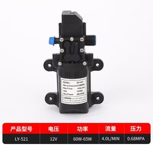 洗车器大功率水泵12v高压洗车机电动隔膜泵电动喷雾器配件批发