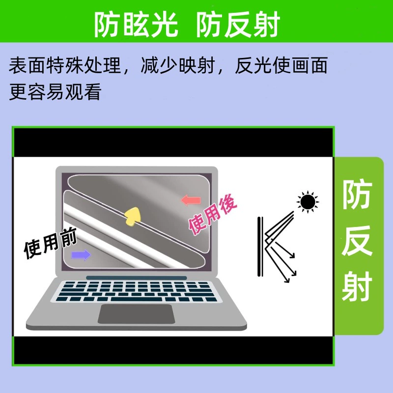 Защитная пленка Jumper EZbook X3 Air антиблик, анти отпечатков, антибликовая,reflective антибактериальная, антисиний свет LCD