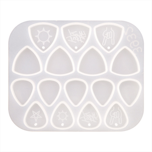 Amazon diy glue mold guitar pick mold guitar storage box mold silicone mold wholesale