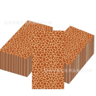 CZJ214 长颈鹿纹长纸巾 节日派对布置餐巾 动物纹装饰一次性纸巾
