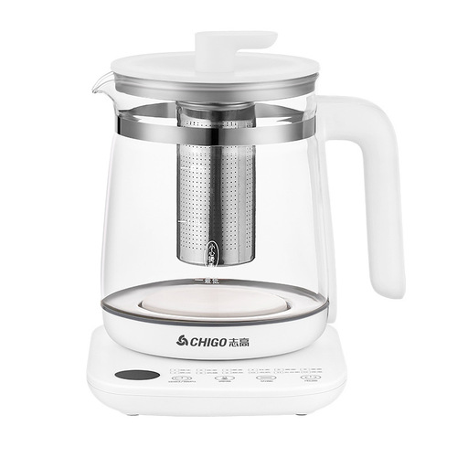 Zhi Gao Health Preservation Electric Kettle Multifunctional Black Tea Brewer Thick Glass Electric Water Heater Flower Tea Pot Herbal Decoction Pot Gift
