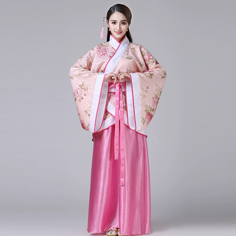 Костюм Ханфу Тан female Fairy Princess, наряд для танца, разноцветный, размеры S–XL