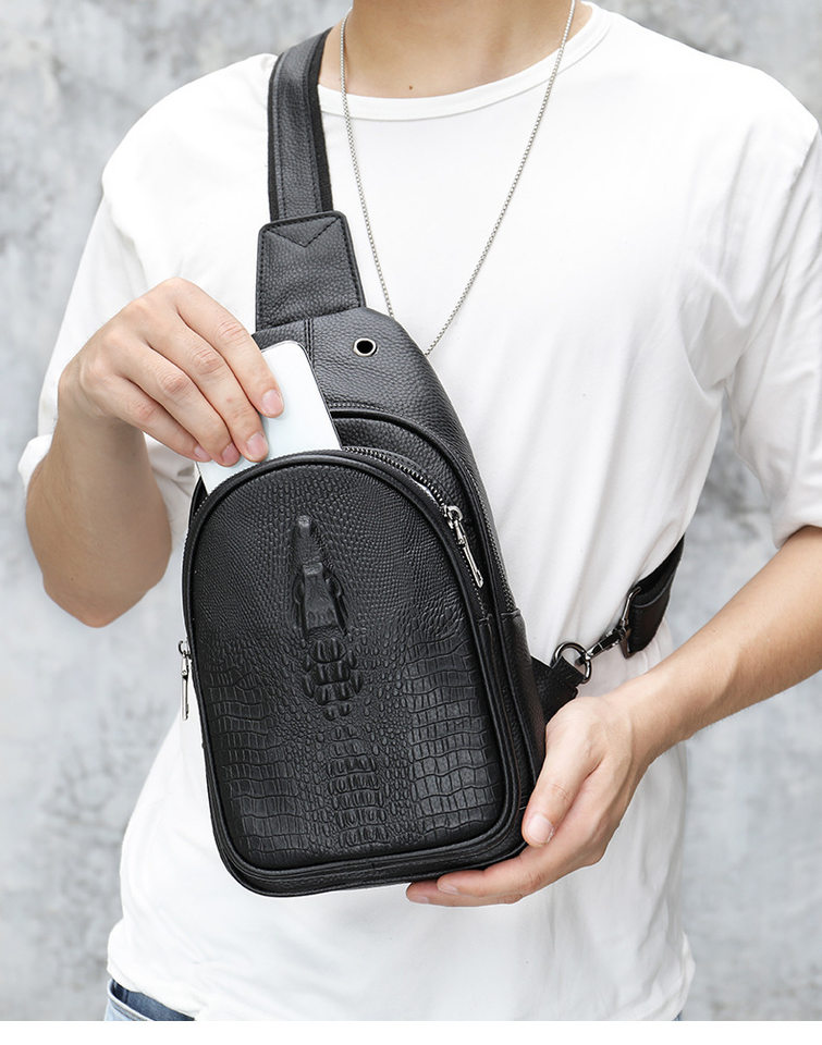 Túi đeo chéo nam đeo ngực da bò lớp đầu 17×5×30,5 cm — 20202 màu đen, 698 màu đen, Cà phê 698, 9011 màu đen chi tiết 54