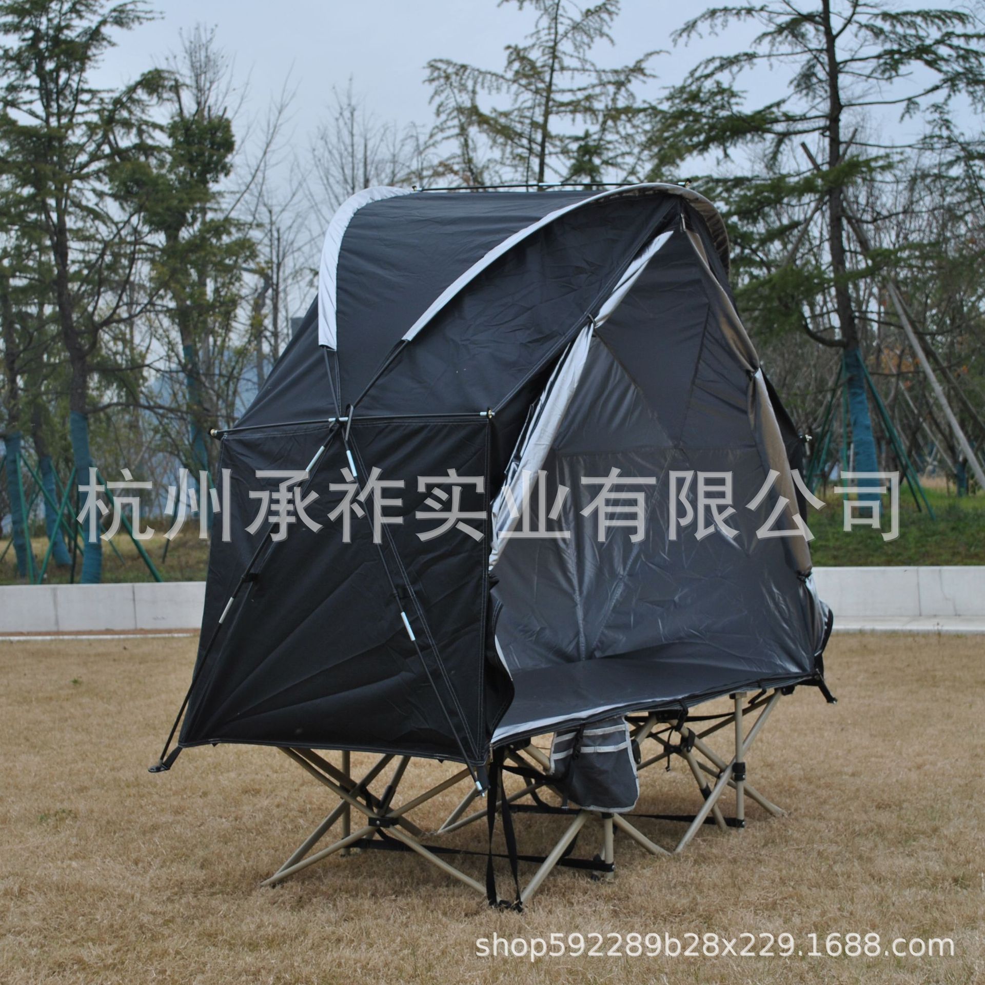Transparente PVC calor a prueba de viento frío sala de sol campamento al aire libre marcha cama de campamento individual no incluye cama