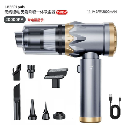 Small Powerful Dust Blower – Tozsoranlar - lb6691puls-gold-gray-111v6000mah