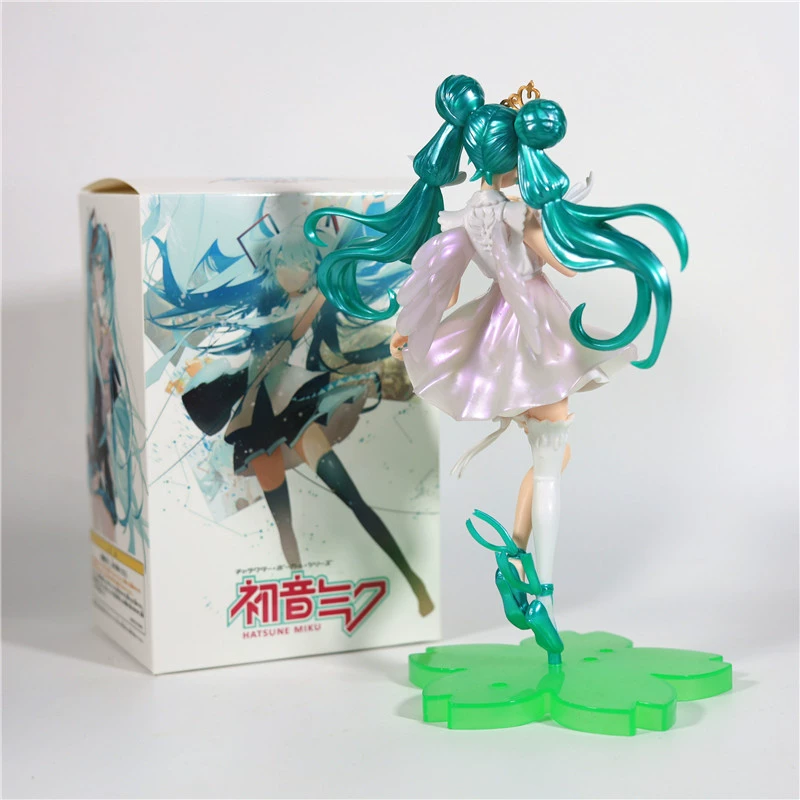 Фигурка Angel Hatsune Miku Future, модель двухмерной аниме-девушки, украшение для автомобиля