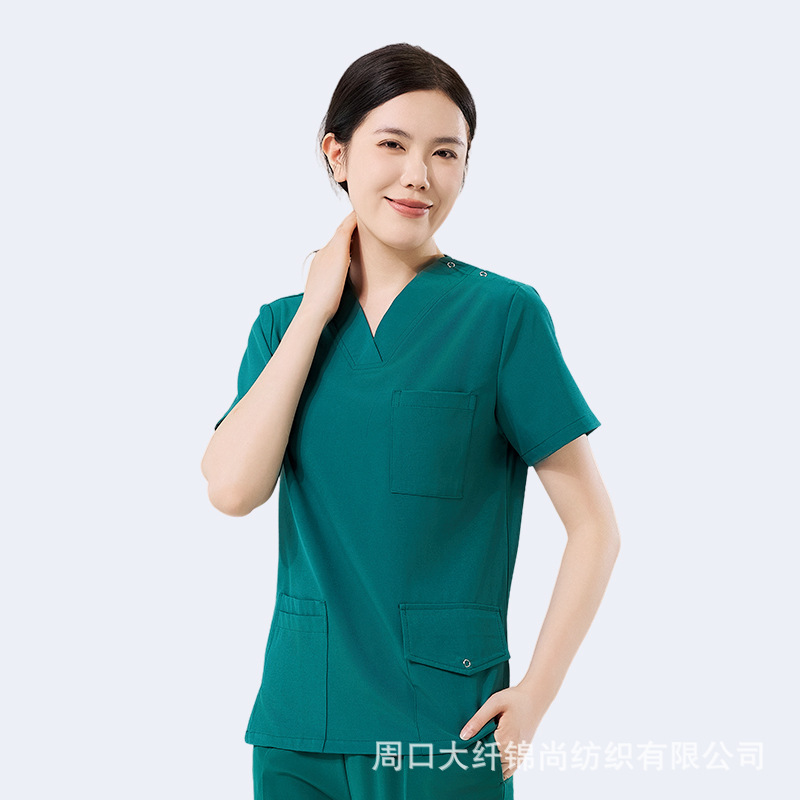 手洗いブラシ手服口腔医師弾力速乾薄半袖男女夏スーツブラシ手服病院|undefined