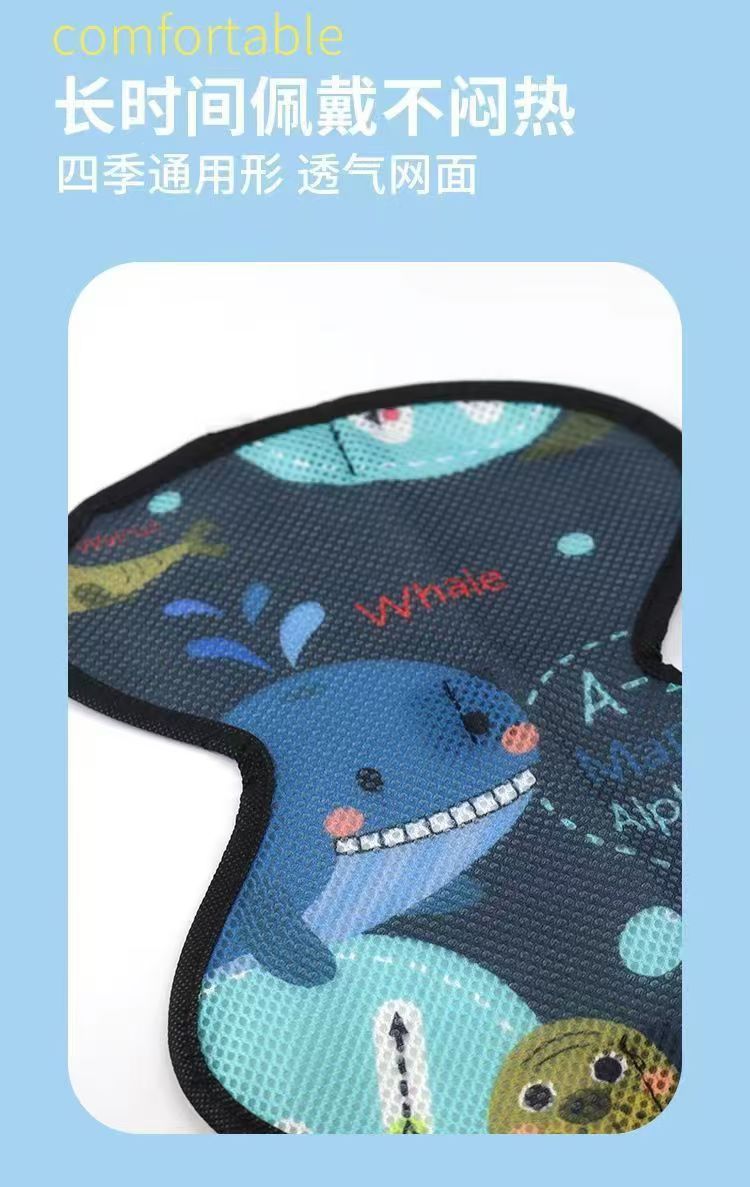 Electric car 3D helmet mesh pad heat insulation pad safety helmet lining heat-proof breathable cushioning comfortable motorcycle accessories