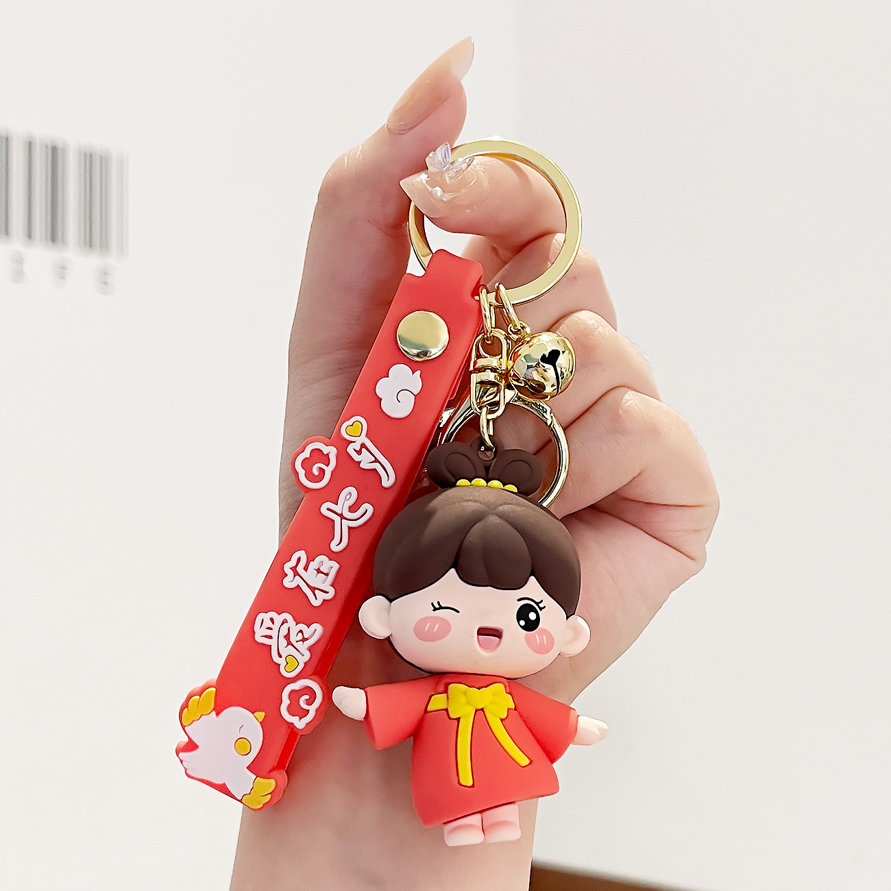 Venta directa de fábrica llavero colgante pequeño muñeca tridimensional llavero de coche mochila escolar colgante puesto al por mayor productos pequeños