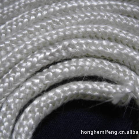 厂家供应玻璃纤维编制绳 镍丝增强碳纤维盘根 批发耐高温