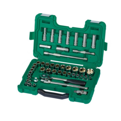 SATA世达工具套装 46件12.5mm系列英制套筒组套 09006