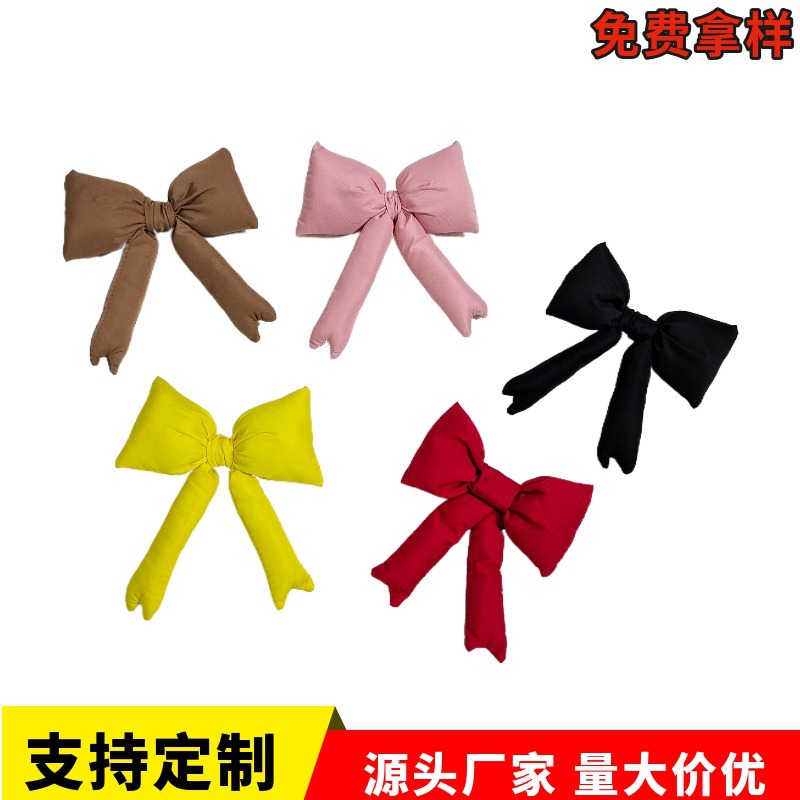 糖果色充棉立体蝴蝶结服装辅料发夹箱包装饰手机壳装饰品 diy童装