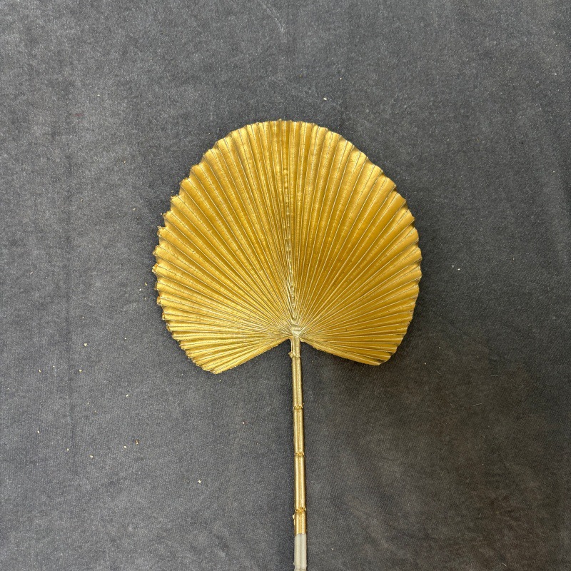 金色仿真花年宵花金色叶子尤加利银杏叶蝴蝶兰假花金色仿真花批发