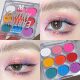 Cross-border eye shadow MissLara nine-color pearlescent high-gloss blush repair one earth color matte eye shadow plate wholesale