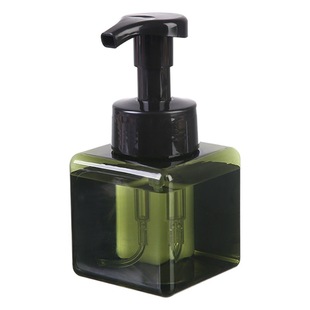 Bath Bubble Bottle Press Type Foam Hand Sanitizer Bottled Portable Shampoo Bubbler Square Pump Head Bottle