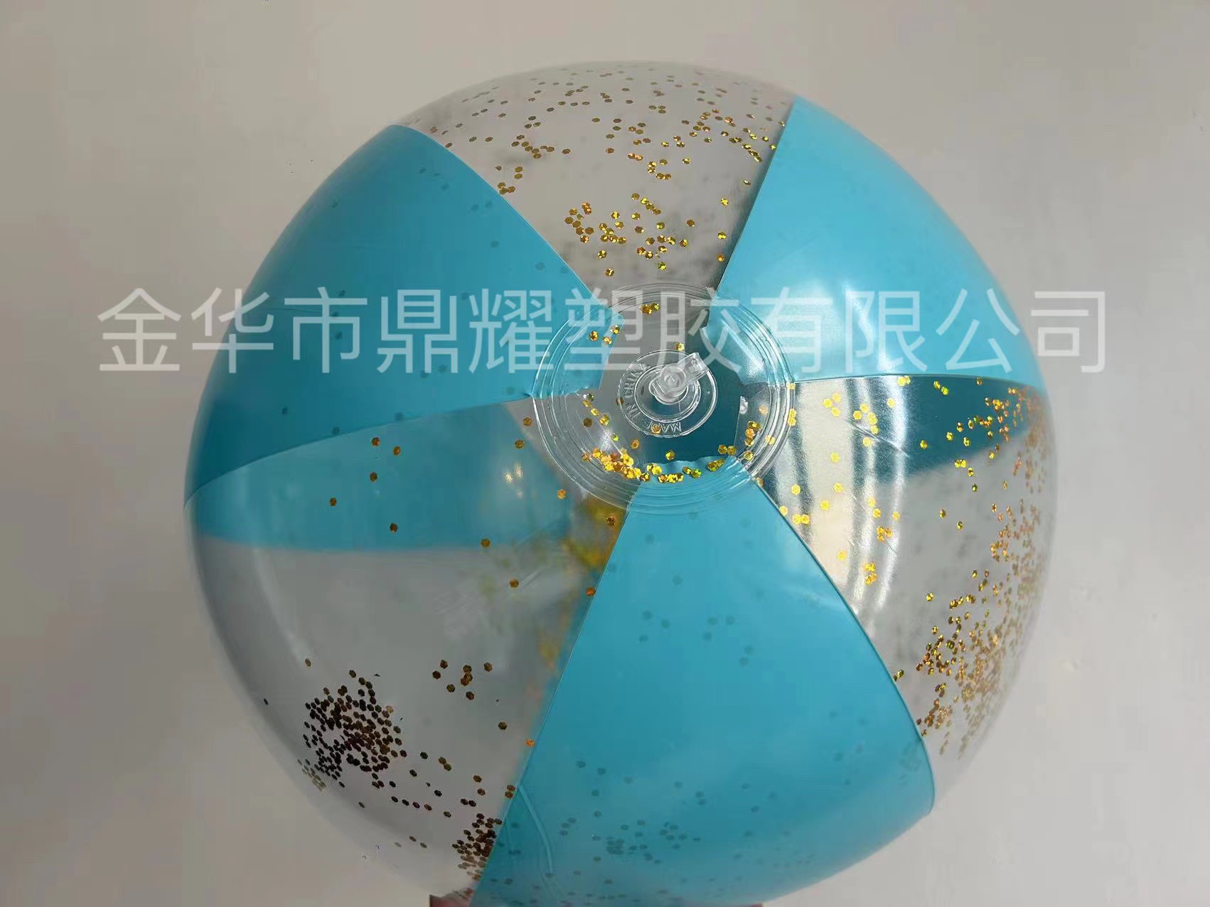 PVC rojo neto transparente jugando en el agua, accesorios de decoración fotográfica, playa al aire libre para niños, bola de lentejuelas inflable Bobo