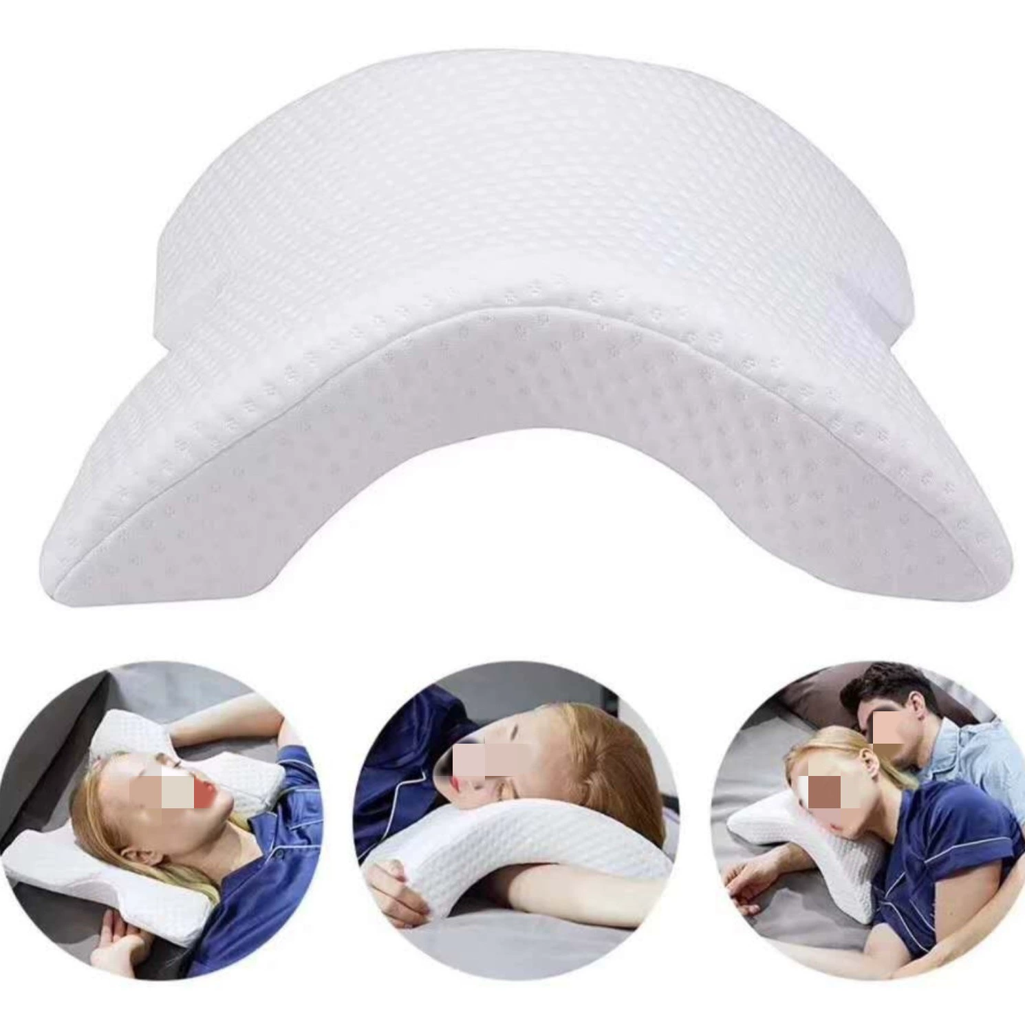 Подушка с перекрестной аркой, подушка для пары, подушка для рук, двойная подушка для пары, подушка для рук для парня, подушка для сна, двойная подушка с эффектом памяти