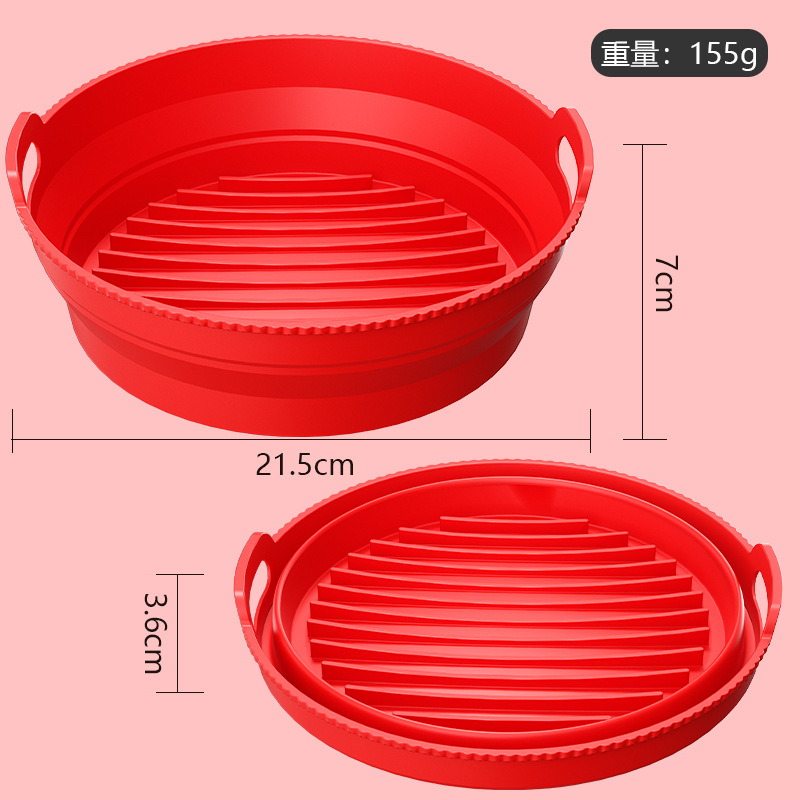 Freidora de aire redonda accesorios Air Fryer Ninja AF101 freidora de aire forro de bandeja de silicona