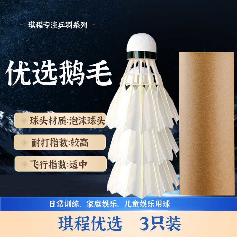 バドミントン ブラック 12 パック、耐久性、耐久性、アマチュア トレーニング ボール、アリーナ ゲーム、AliExpress メーカー|undefined