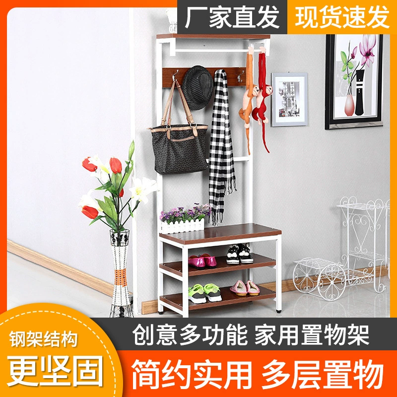 Обувной Шкаф Вешалка пол простой шкаф обувной шкаф творческий спальня висит вешалка стальная вешалка комбинированный комплект