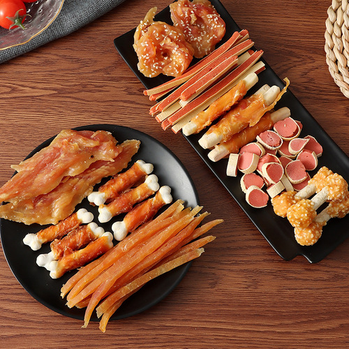 Pet snacks wholesale net weight 400g Pipitao chicken snacks drying teething dog snacks chicken drying
